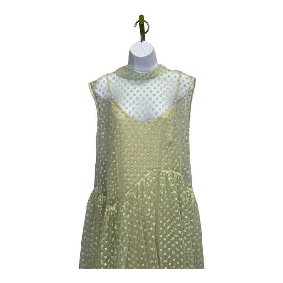 Naya Rea Dance All Night Midi Dress Size 12 Green - Picture 8 of 10